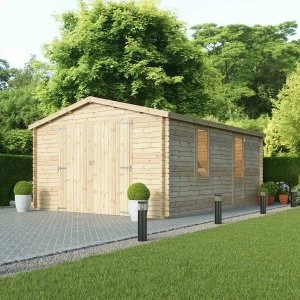 Mercia Single Glazed Garage - 4.2 x 5.7m