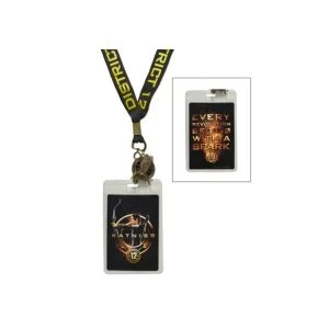 Hunger Games - Catching Fire District 12 Katniss Lanyard