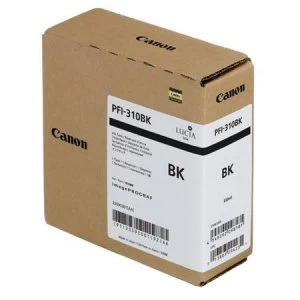 Canon PFI310BK Black Ink Cartridge