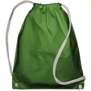 Jassz Bags Drawstring Backpack (Pack Of 2) (One Size) (Pea Green) - Pea Green