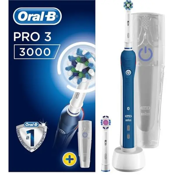 Oral B Pro 3 3000 CrossAction Rechargeable Electric Toothbrush