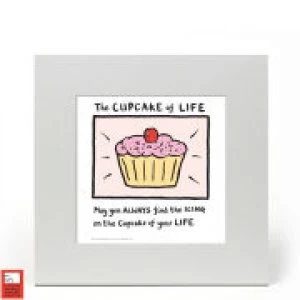 Edward Monkton Fine Art Print - Cupcake of Life