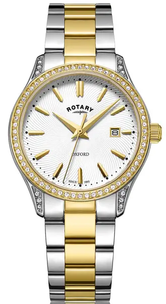 Rotary Watch Oxford Ladies D - Silver RTY-828