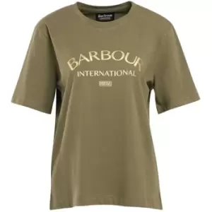 Barbour International Atom T-Shirt - Green