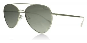 Prada Sport PS50SS Sunglasses Matte Silver 1AP2B0 57mm