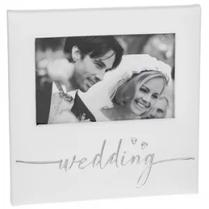 Modern Script Wedding Frame 6x4