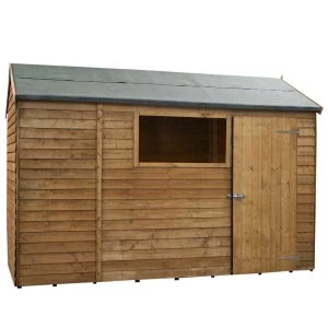 Mercia Overlap Reverse Apex Value Shed - 10 x 6ft