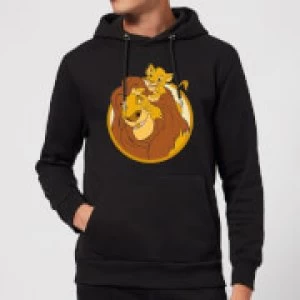 Disney Mufasa & Simba Hoodie - Black - M