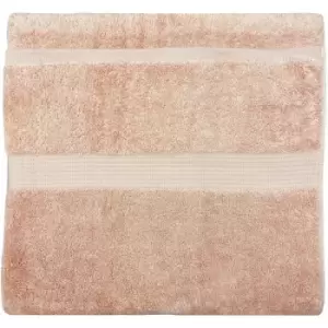 Paoletti Cleopatra Egyptian 100% Cotton Bath Sheet, Blush, 2 Pack