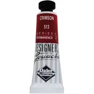 Daler-Rowney 136005513 Designers' Gouache Paint 15ml Crimson