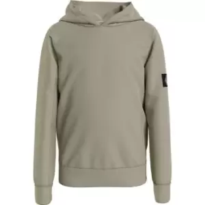 Calvin Klein Jeans Boys Badge OTH Hoodie - Beige