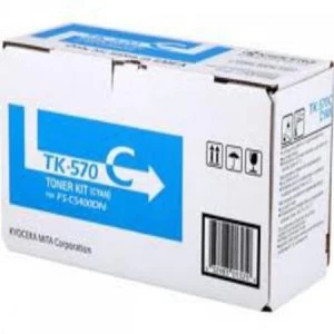 Kyocera TK570C Cyan Laser Toner Ink Cartridge