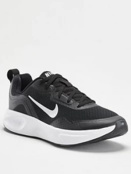 Nike Wearallday - Black/White, Size 3, Women