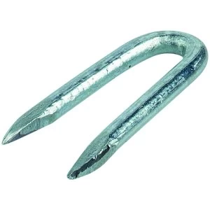 Wickes 15mm Wire Steel Staples - 200g