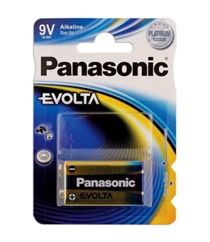 Pansonic Evolta PP3 Pv Battery 12 x 1 Blister Packs Connect 30649