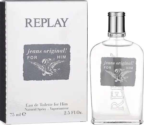 Replay Jeans Original Eau de Toilette For Him 75ml