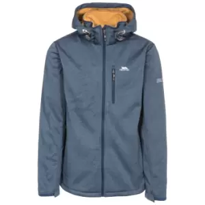 Trespass Mens Maynard TP75 Softshell Jacket (XS) (Navy Marl)