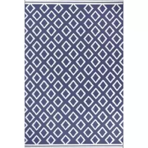 Ultimate Home Living Group Diamond Design Outdoor/Indoor Rug 60 x 120 cm