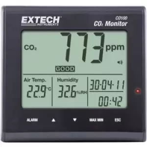 Extech CO100 Carbon dioxide detector 0 - 9999 ppm