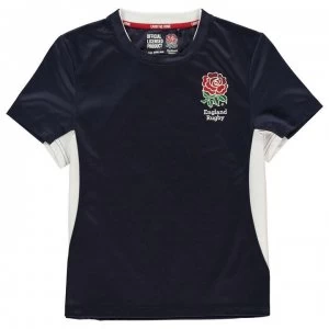 RFU Poly T Shirt Junior Boys - Navy