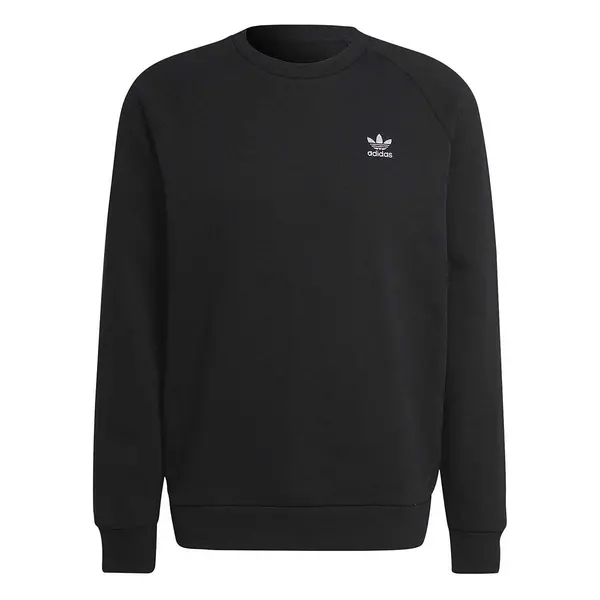 Adidas Trefoil Essentials Crewneck, Black/white/black