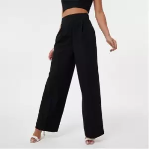 Jack Wills Wide Leg Trouser - Black