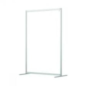 Nobo Acrylic Modular Room Divider 1200 x 1800mm Clear KF90382