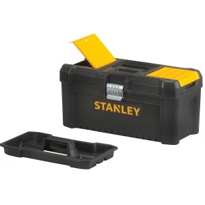 Stanley Tools Basic Toolbox With Organiser Top 16in