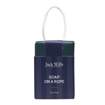 Jack Wills Musk Soap On A Rope - Navy