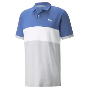 Puma 2022 Cloudspun Highway Polo Bright Cobalt/High Rise - L