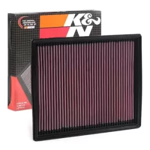 K&N Filters Air filter 33-2787 Engine air filter,Engine filter OPEL,VAUXHALL,ZAFIRA B (A05),Astra H Caravan (A04),Zafira A (T98),Astra G CC (T98)