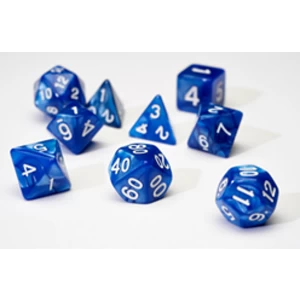 Sirius Dice - Pearl Blue Poly Set