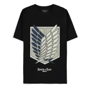 Attack on Titan T-Shirt Logo Season 4 Size L