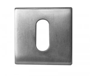 LocksOnline Square Standard Stainless Steel Escutcheon