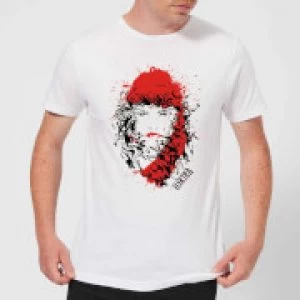 Marvel Knights Elektra Face Of Death Mens T-Shirt - White - 5XL