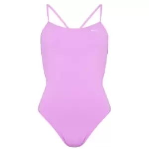 Nike Lace Up Swimsuit Womens - Pink