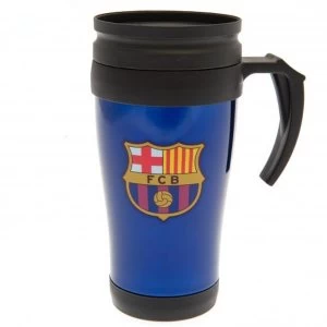 FC Barcelona Blue Handled Travel Mug