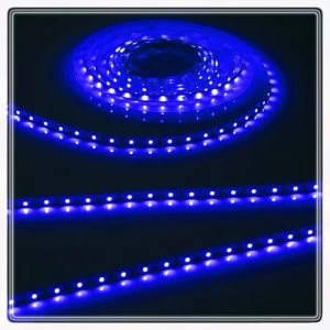 KnightsBridge Blue 24V LED IP20 Flexible Indoor Rope Lighting Strip - 20 Meter