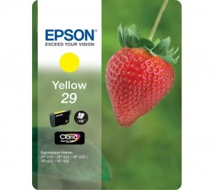 Epson Strawberry 29 Yellow Ink Cartridge