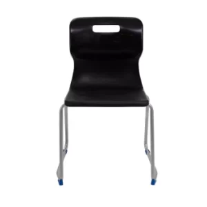 TC Office Titan Skid Base Chair Size 6, Black