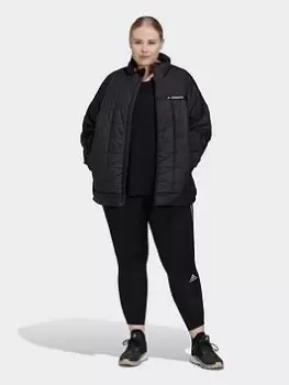 adidas Terrex Multi Insulated Jacket (plus Size), Black, Size 1X, Women