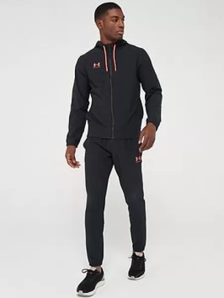 Under Armour Mens Challenger Pro Tracksuit - Black Size 2XL, Men