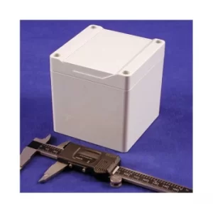 Hammond 1555EEGY Watertight ABS Enclosure, Styled Lid 90 x 90 x 90...