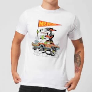 Mr Pickles Drag Race Mens T-Shirt - White - XL