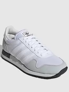 adidas Originals USA 84 - White, Size 6, Men