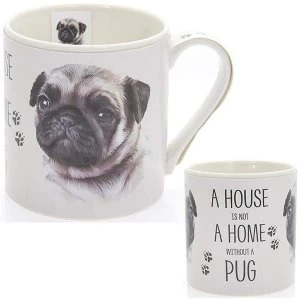 Fine China Pug Mug By Lesser & Pavey