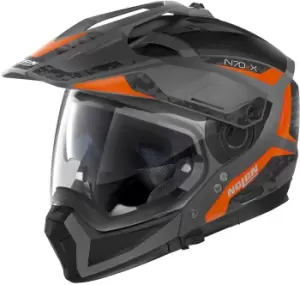 Nolan N70-2 X Torpedo N-Com Helmet, black-orange, Size 3XL, black-orange, Size 3XL