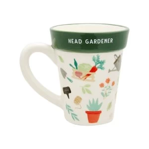 Sass & Belle Leafy Living Plant Pot Mug