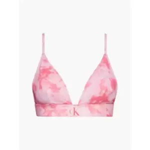 Calvin Klein Fixed Triangle-Rp-Print - Pink