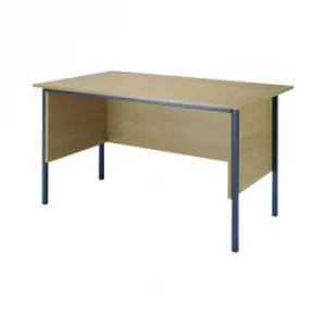 Serrion Ferrera Oak 1200mm Four Leg Desk Dimensions W1200 x D750 x